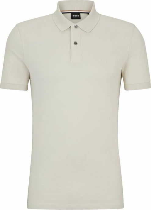 Maicë polo Boss për meshkuj, e bardhë