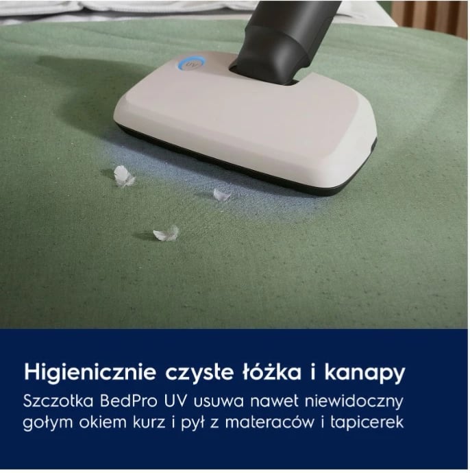 Fshesë me korrent vertikale Electrolux EP61HB21UV, pa kabllo, 0.6L, Bardhë Fshesë me korrent vertikale Electrolux EP61HB21UV, pa kabllo, 0.6L, Bardhë