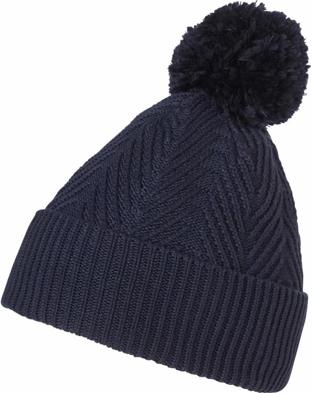 Kapelë e thurur Helly Hansen për femra, navy blue
