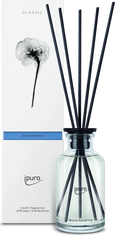 Aromë dhome IPURO Classic Balance, qelq, 240ml, 8x8x30cm