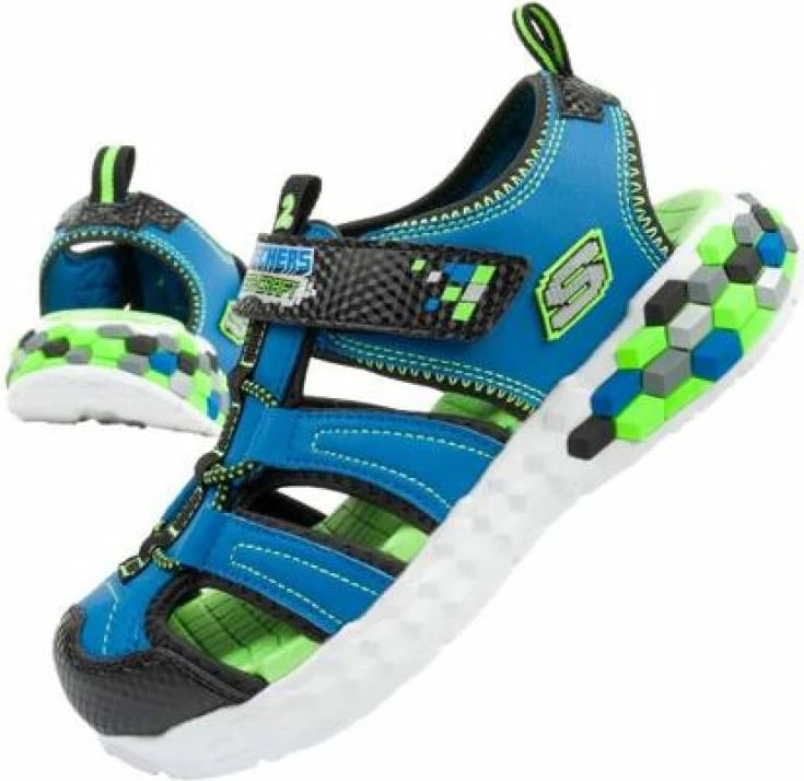 Sandale për fëmijë Skechers, të kaltra
