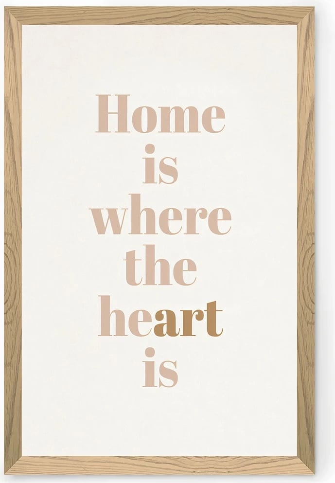 Pikturë dekorative, Wallity, Tekhammdf41, shumëngjyrëshe, 33x48cm