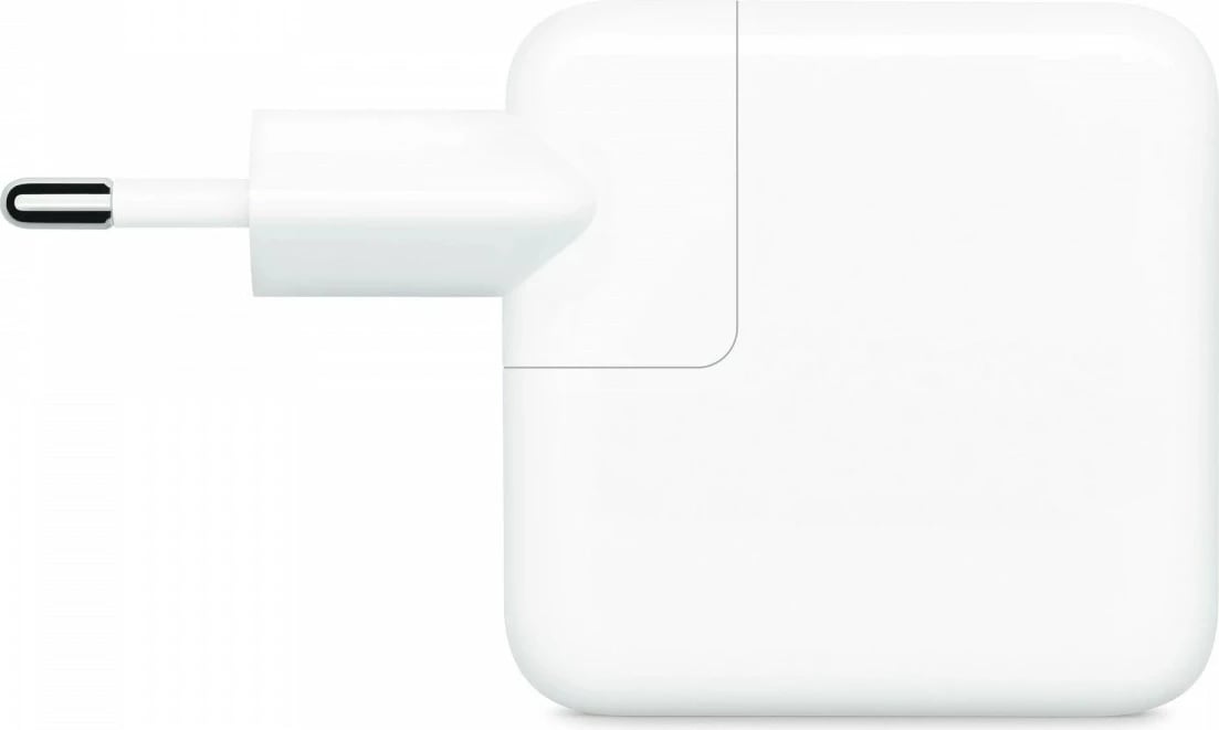 Karikues murit Apple MW2K3ZM/A, 35W, 2x USB-C, Bardhë