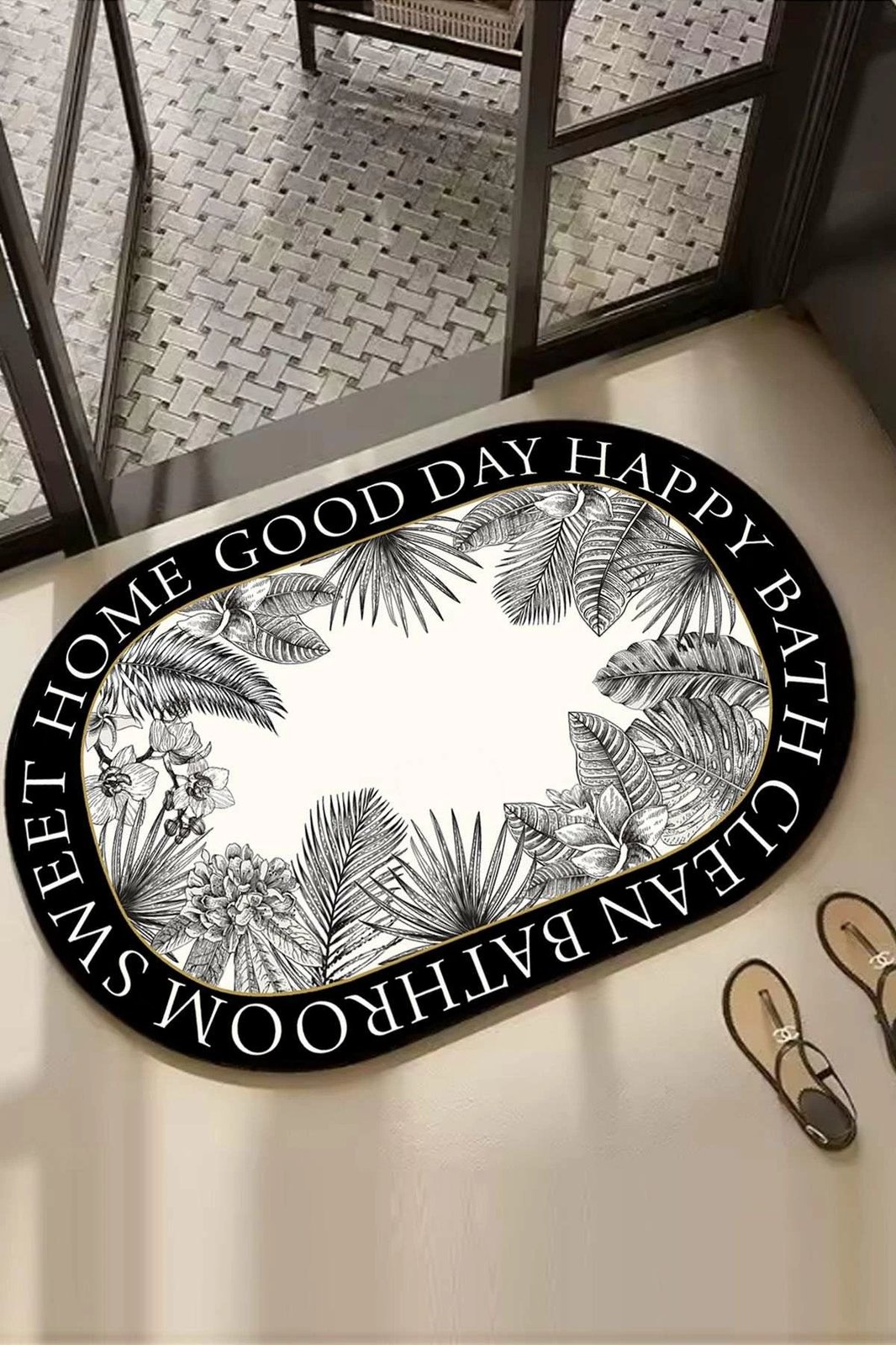 Tapet për banjo Mijölnir, Carriera, shumëngjyrësh, 60x100cm