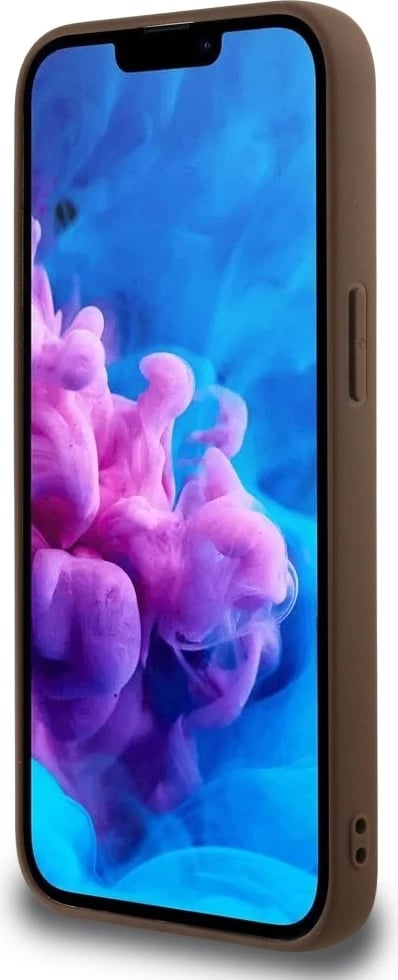 Mbështjellës Guess 4G Circle Classic Logo MagSafe për iPhone 16e, Kafe Mbështjellës Guess 4G Circle Classic Logo MagSafe për iPhone 16e, Kafe