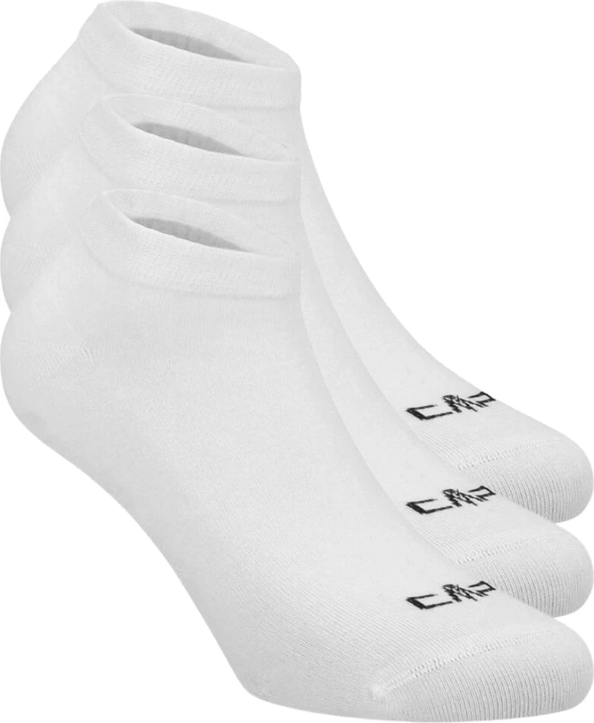 Çorape të padukshme unisex CMP, të bardha