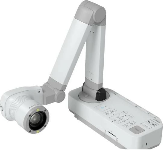 Vizualizues Epson ELPDC21, 12x zoom optik, Full HD, i bardhë