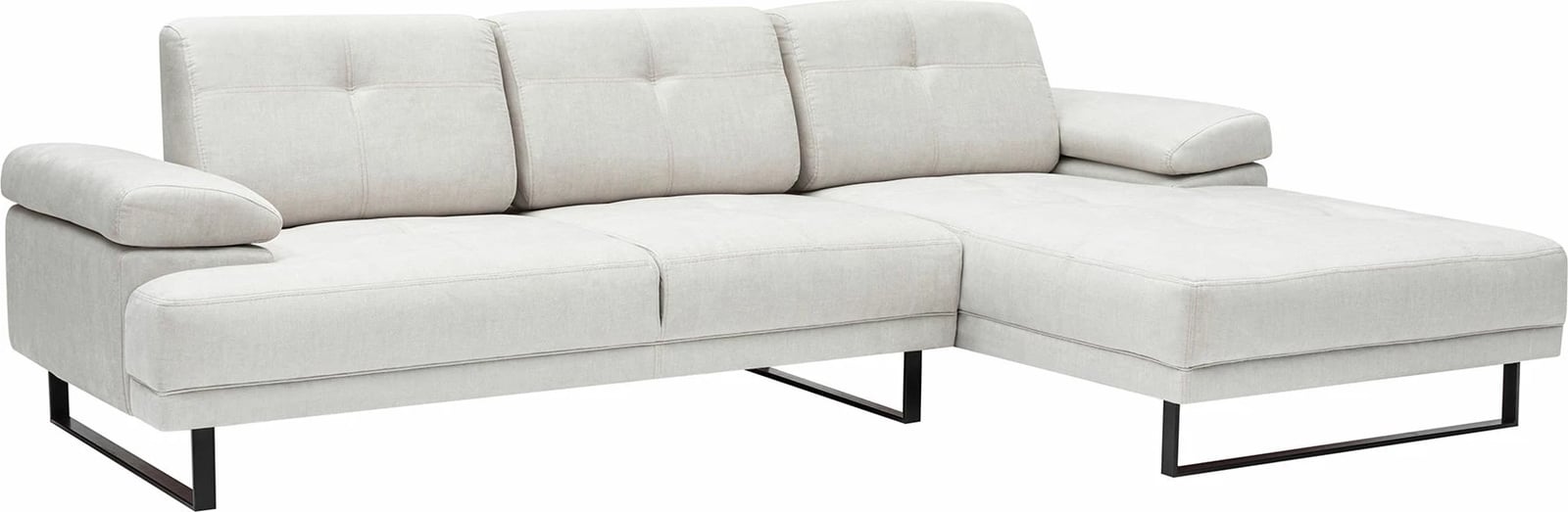 Këndare Atelier del Sofa, Mustang Small, e djathtë, bezhë