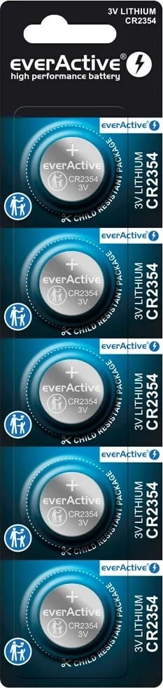 Bateri litium everActive CR2354, set 5 copë