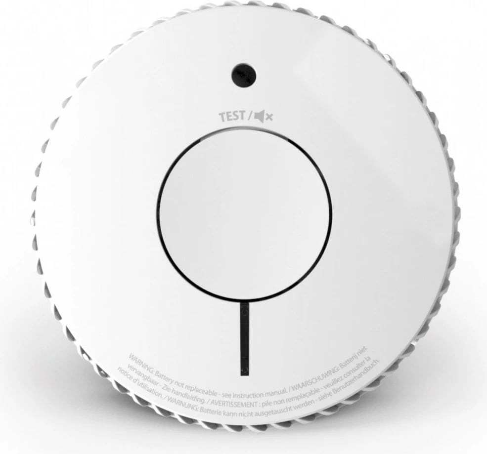 Detektor tymi FireAngel FA6120-INT me bateri të integrume, i bardhë