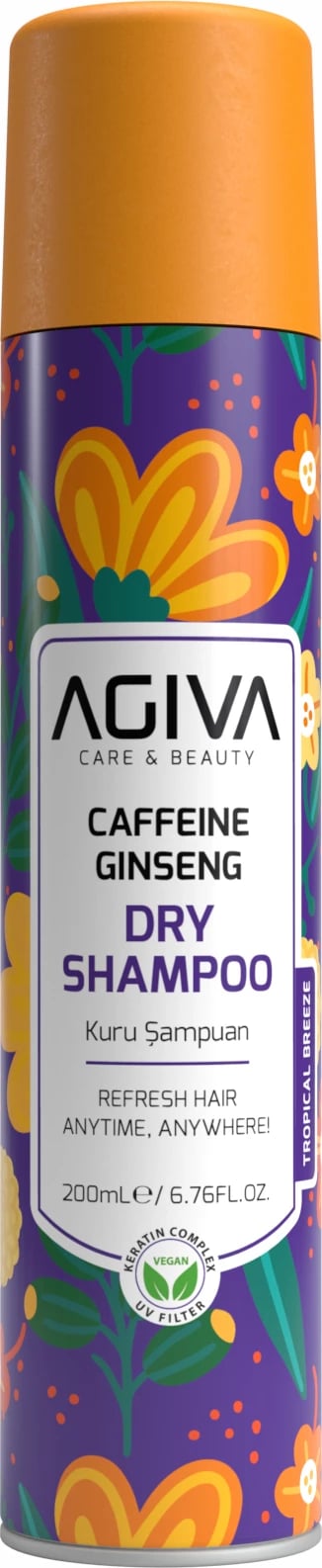 Shampon i thatë për flokë Agiva Caffeine Ginseng Pro Care