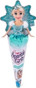Kukull lodër ZURU Sparkle Girlz Winter Princess 10.5 inç, set 12 copë, kaltër