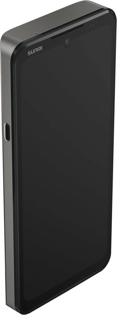 Terminal POS dorëmbajtës, Sunmi M3 A14, 6.75" 3GB/32GB, NFC SoftPOS, Wi‑Fi, IP65, bateri 5000 mAh, e zezë/argjendtë