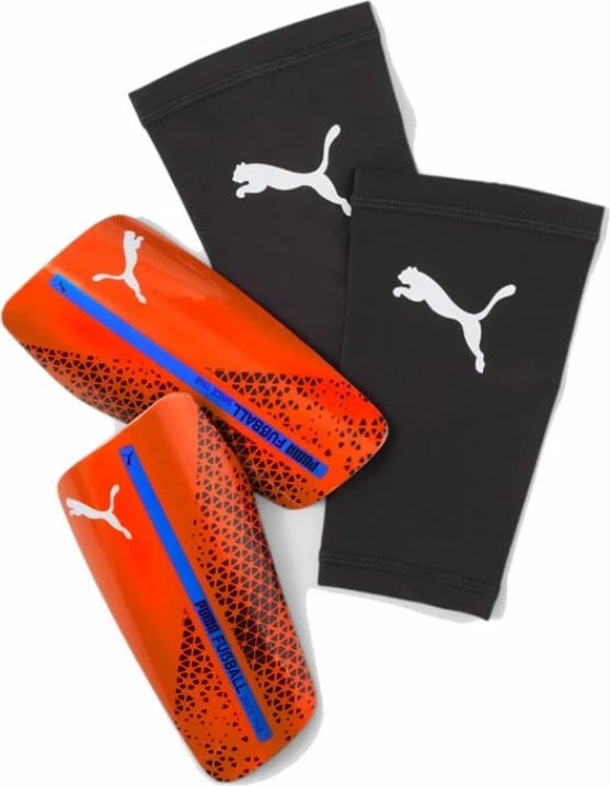 Protectorë për futboll Puma, për meshkuj dhe fëmijë, të kuqe