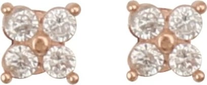 Vathë argjendi Jumeon, ngjyrë rozë ari, 10644ROS