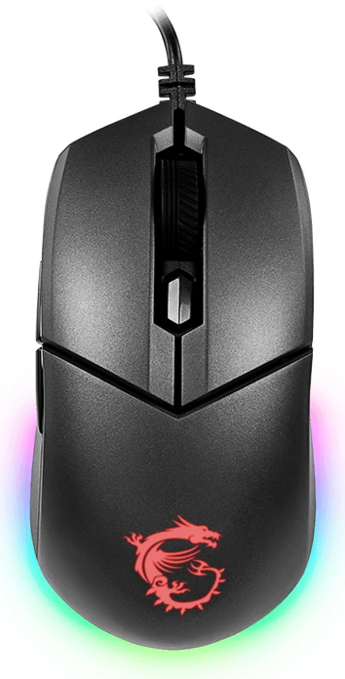Maus MSI CLUTCH GM11, 5000 DPI, 6 butona, RGB, i zi