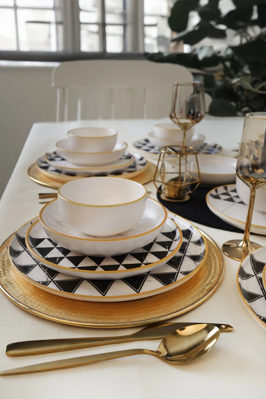 Set enësh darke prej qeramike, 24 copë, Hermia Concept, X0001606300000000000000000