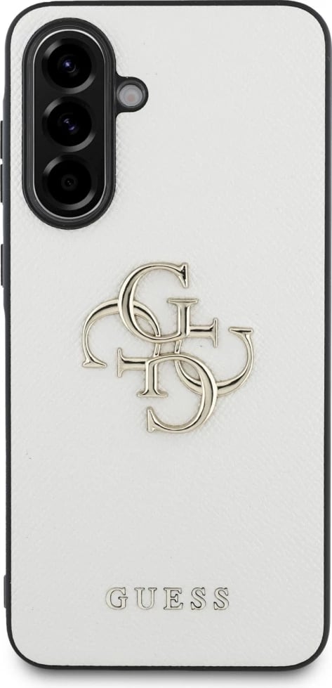 Mbështjellës Guess Grained Big 4G Logo Small Classic Logo për Samsung Galaxy A56, Bezhe Mbështjellës Guess Grained Big 4G Logo Small Classic Logo për Samsung Galaxy A56, Bezhe