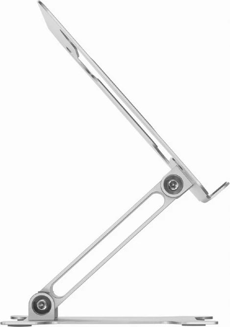 Mbajtës i palosshëm për laptop Gembird NBS-D1-03, alumini, 15.6", argjendtë