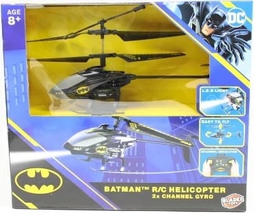Helikopter me telekomandë Batman Bladez RC BTDC-H01, i zi