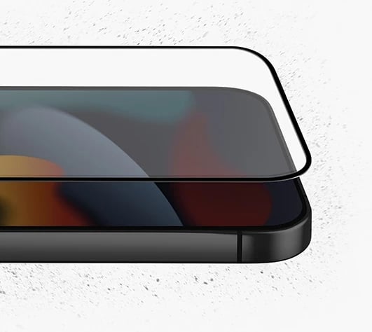 Mbrojtës ekrani UNIQ Optix Matte për iPhone 14 / 13 / 13 Pro, xham i temperuar, me komplet montimi