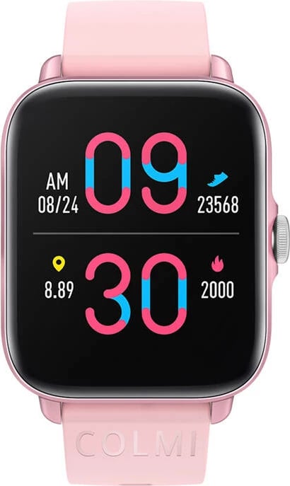 Smartwatch Colmi P28 Plus, 1.69", IP67, Rozë
