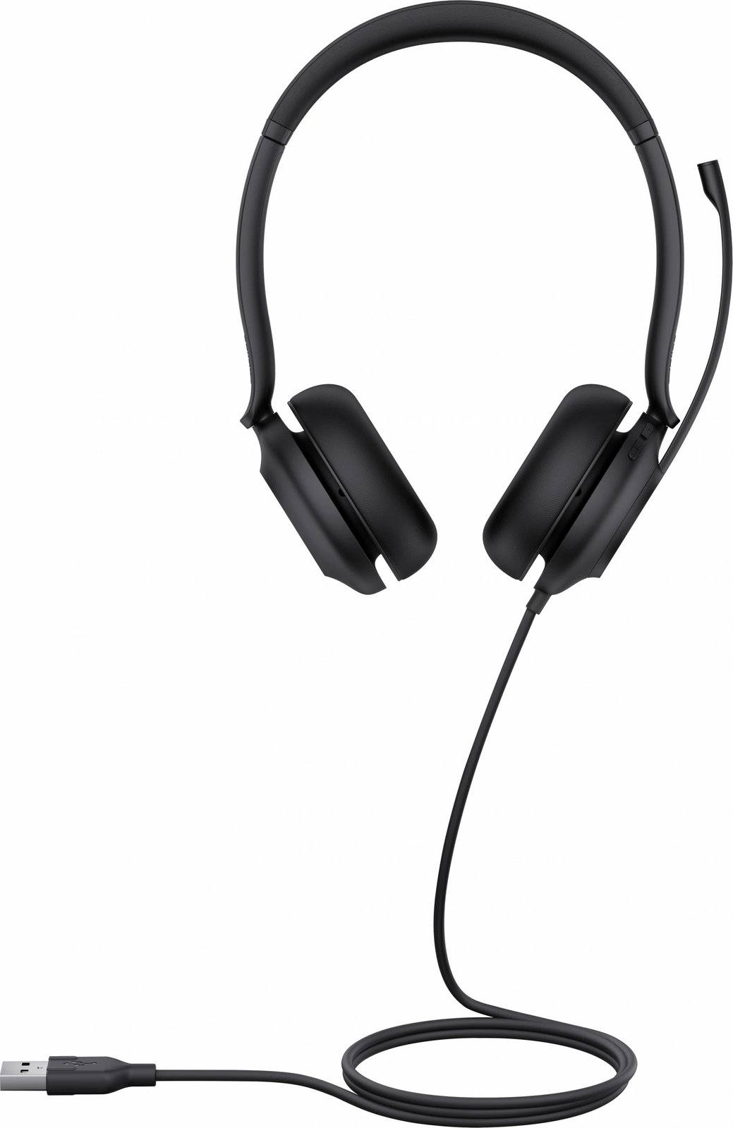 Kufje Yealink UH35 Dual Teams USB-A, me kabllo, për zyrë/qendër thirrjesh, 20 - 20000 Hz, 139.5 g, të zeza