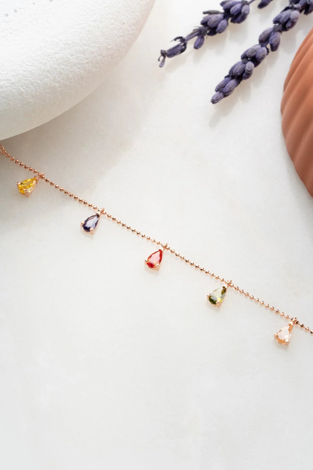 Byzylyk argjendi, ngjyrë rozë ari, Jumeon, NRZ1052