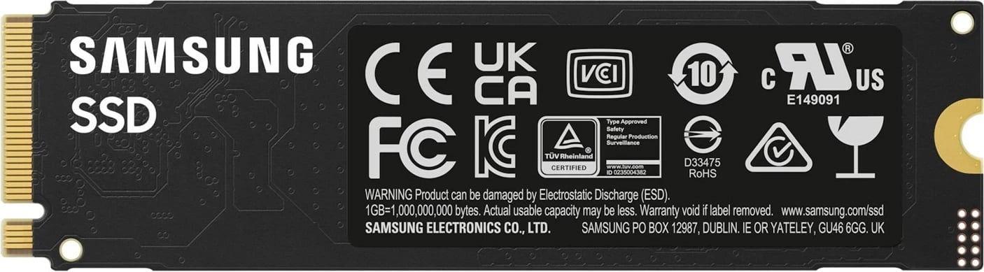 SSD Samsung MZ-V9S4T0BW, 4 TB, M.2, PCI Express 4.0, i zi