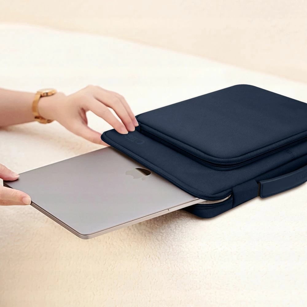 Çantë laptopi Tech-Protect Basic Bag 15-16 inç, kaltër