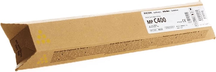 Toner Ricoh MP C400E 842236 rendiment 10000 faqe, standard, e verdhë