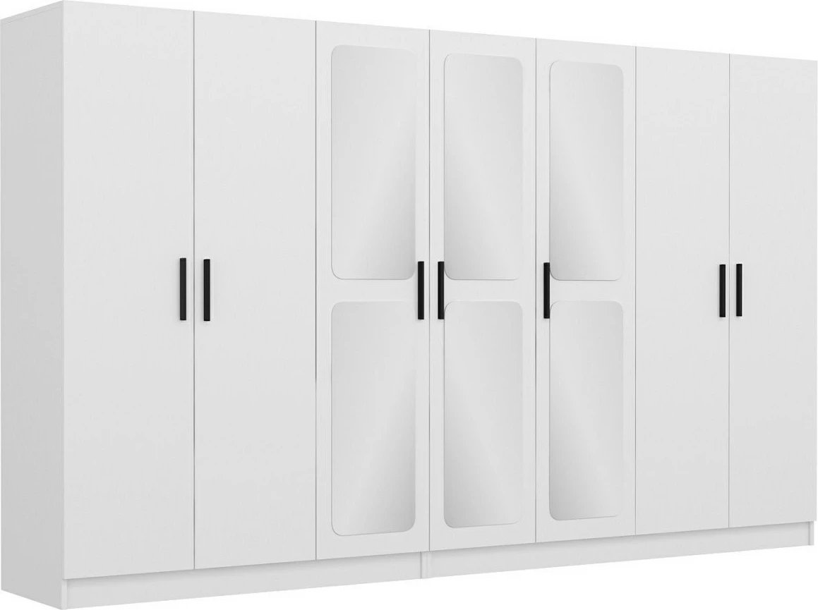 Dollap i bardhë për dhomë gjumi, Skye Decor, Kale - 3823