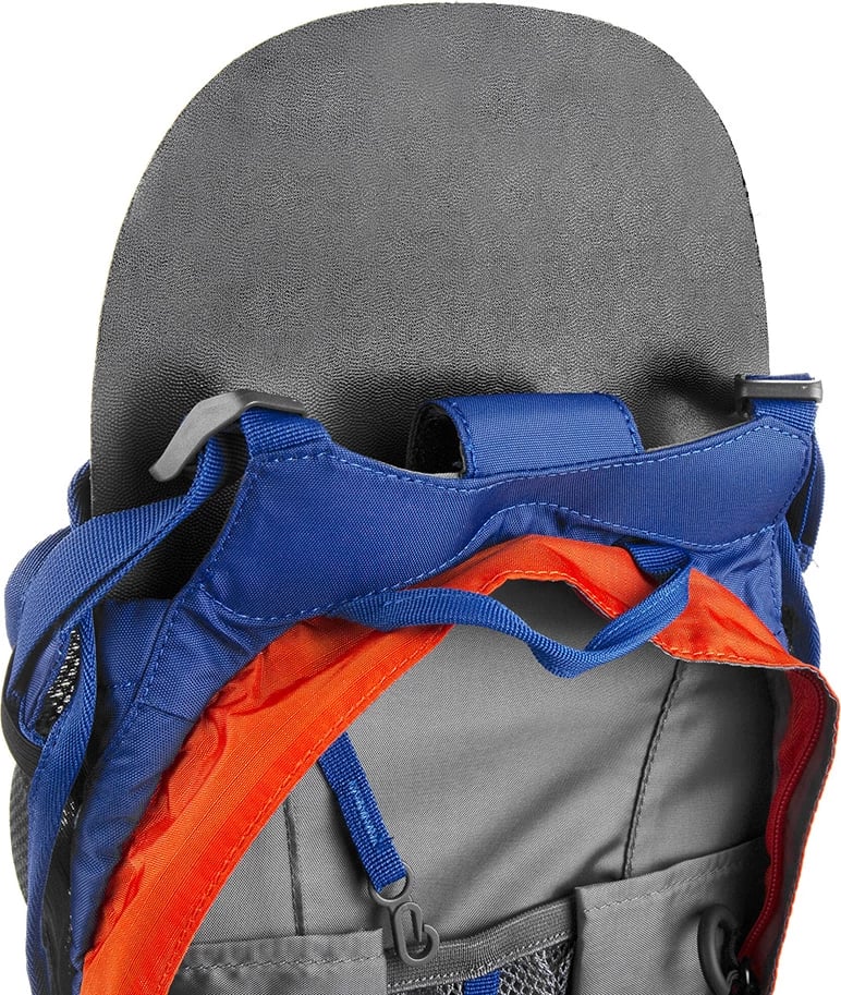 Çantë shpine Spokey unisex, portokalli-kaltër