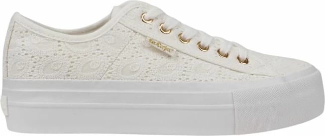 Këpucë femra Lee Cooper, të bardha