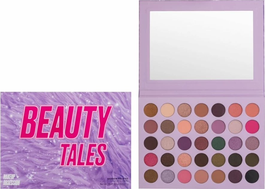 Paletë për sy Makeup Obsession Beauty Tales për femra, paletë ngjyrash, 35g