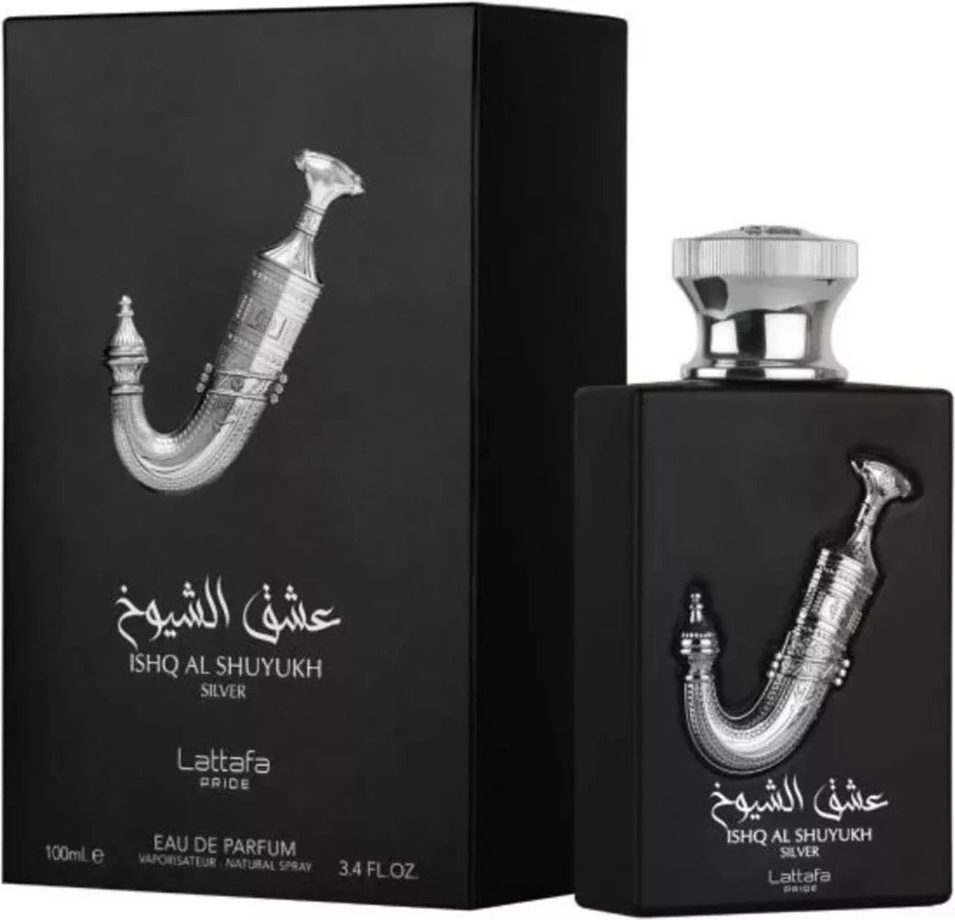 Eau de Parfum unisex Lattafa Ishq Al Shuyukh Silver 100ml