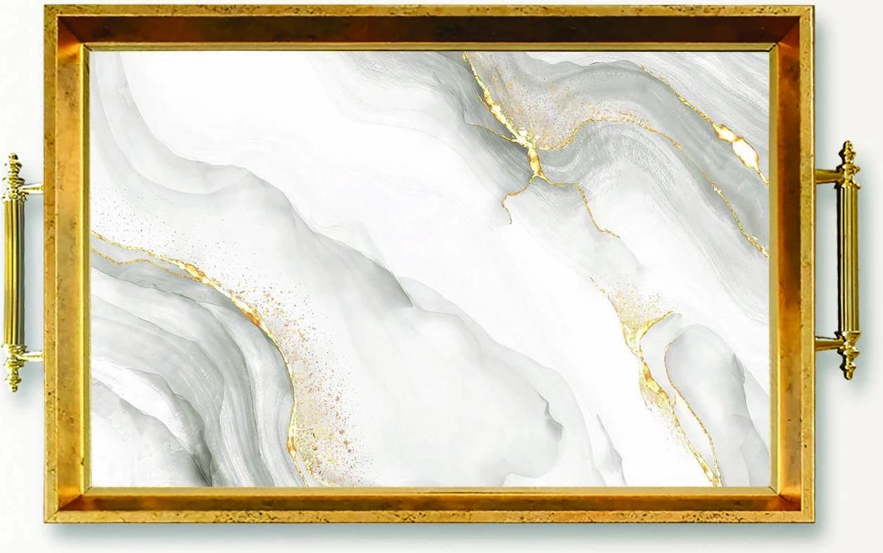 Tabaka dekorative prej qelqi, Aberto Design, TPEA10023, shumëngjyrëshe Tabaka dekorative prej qelqi, Aberto Design, TPEA10023, shumëngjyrëshe