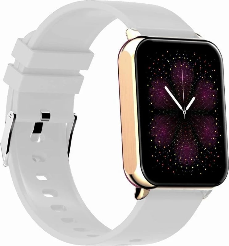 Smartwatch Gravity për femra, gri/rozë gold