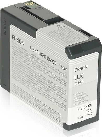 Toner Epson T580900, ngjyrë e zezë e lehtë, 80 ml