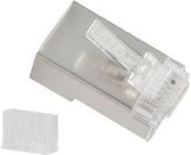 Set lidhës rrjeti RJ-45 Lanberg PLS-6000, Cat.6 FTP, 100 copë me udhëzues