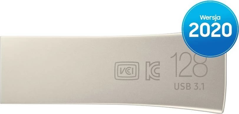 Pendrive Samsung BAR Plus 128 GB, USB 3.1, Argjendtë
