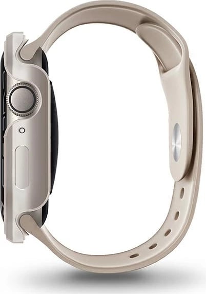 Mbështjellës UNIQ Valencia për Apple Watch 4/5/6/7/8/9/SE/SE2 45/44mm, Bezhe