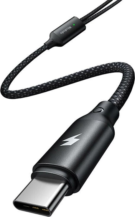 Kabllo 2-në-1 Mcdodo CA-4210 USB-C + karikues për Samsung Watch, 60W, 1.2m, e zezë