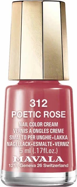 Llak për thonj MAVALA 312 Poetic Rose 5ml unisex
