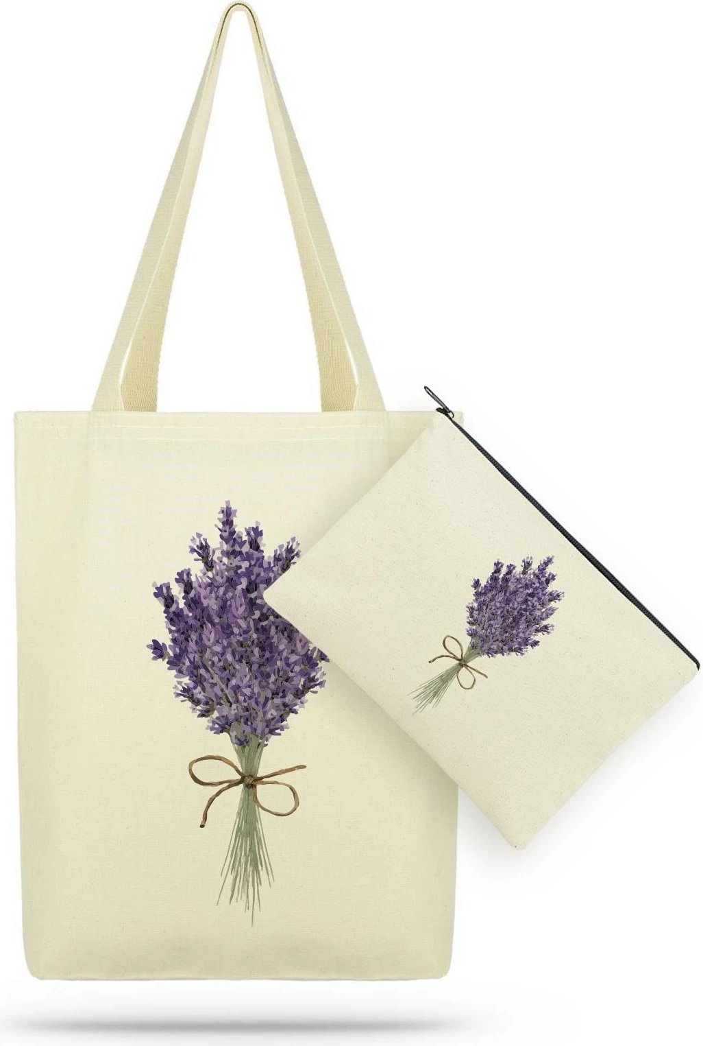 Set çantë tote me portofol, ngjyrë krem, Zoozie Bags, 1357