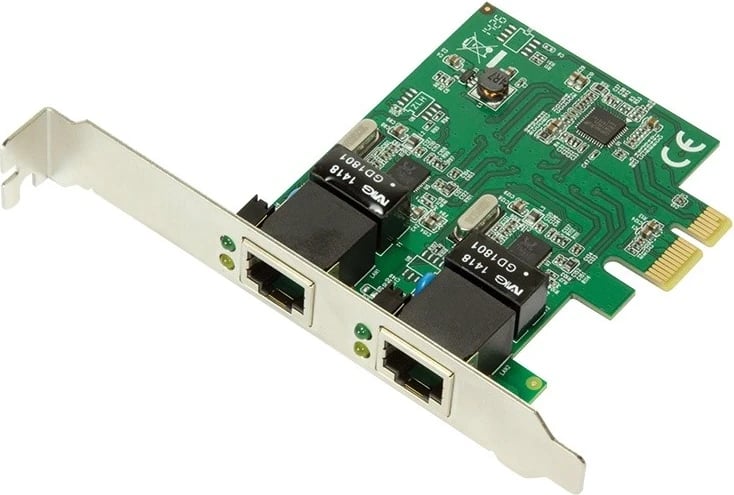 Kartë Rrjeti LogiLink PCI Express 2x Gigabit Kartë Rrjeti LogiLink PCI Express 2x Gigabit