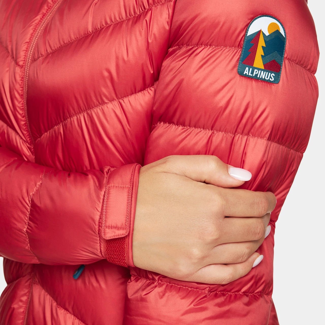 jakne dimri për femra Alpinus, e kuqe