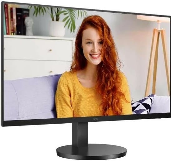 Monitor AOC U27B3AF, 27'', IPS, 4K, HDR, e zezë