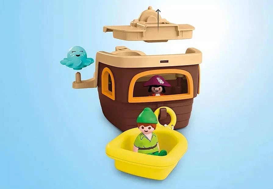 Set lodrash uji Playmobil Junior Aqua, Disney Peter Pan, 12 pjesë