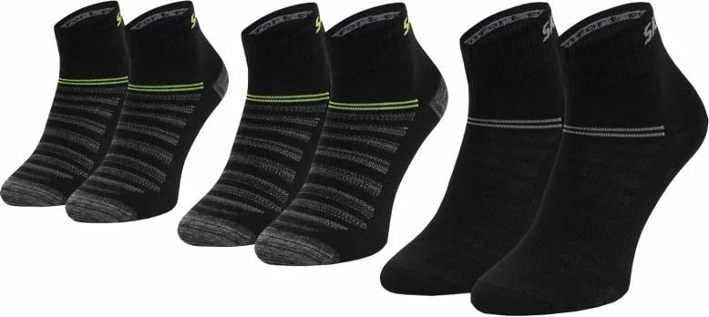 Çorape për femra Skechers, të zeza